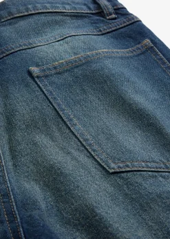 Loose Straight-Jeans High Waist, Low Stretch