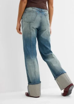 Loose Straight-Jeans High Waist