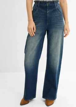 Loose Straight-Jeans High Waist