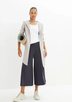 Loungewear Culotte mit weitem Bein
