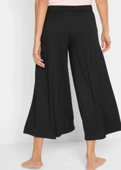 Loungewear Culotte mit weitem Bein