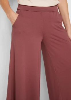 Loungewear Culotte mit weitem Bein