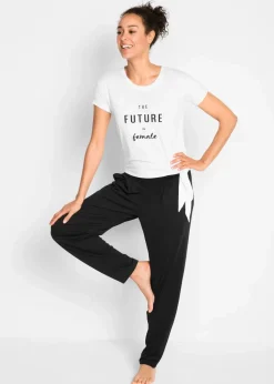 Loungewear Haremshose mit Viskose