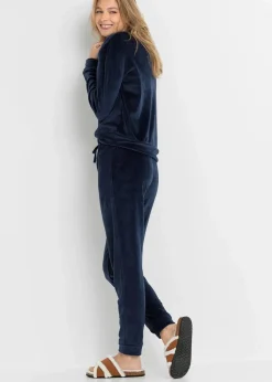 Loungewear Hausanzug aus Samt