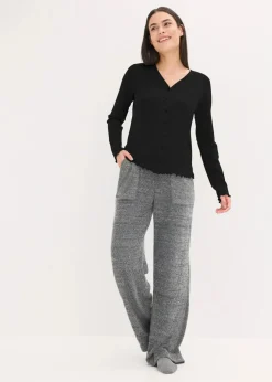 Loungewear Hose aus kuscheligem Chenille