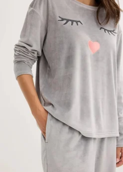 Loungewear Samt Hausanzug