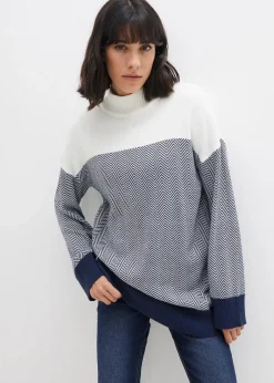 Lässiger Longpullover