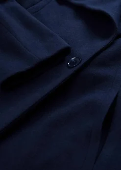 Mantel aus Wollimitat