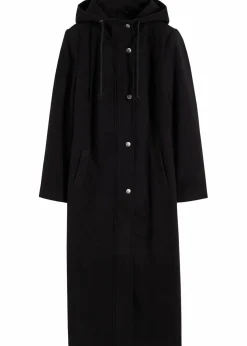 Mantel aus Wollimitat, Maxi-Länge