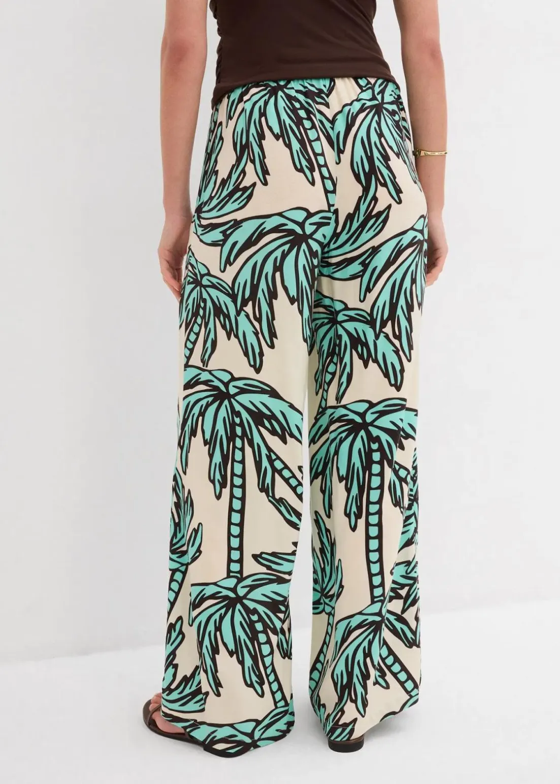 Marlenehose aus fließender Viskose