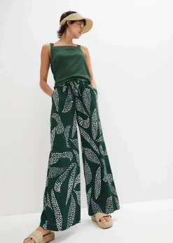 Marlenehose aus fließender Viskose