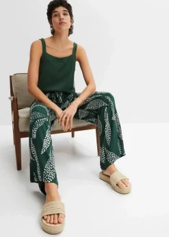 Marlenehose aus fließender Viskose