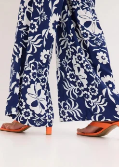 Marlenehose aus fließender Viskose