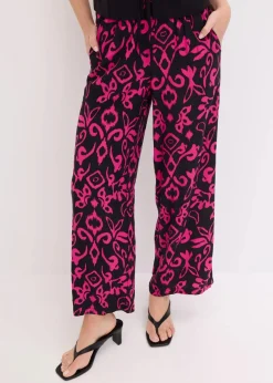 Marlenehose aus fließender Viskose