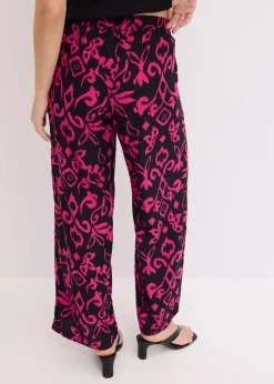 Marlenehose aus fließender Viskose