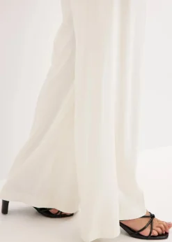 Marlenehose aus fließender Viskose