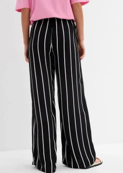 Marlenehose aus leichtem Crêpe