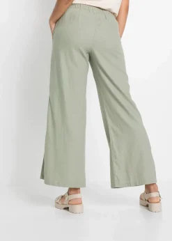 Marlenehose aus Leinen