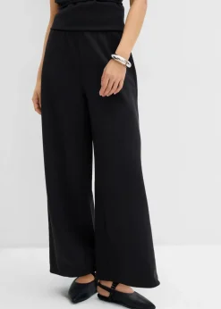 Marlenehose aus Piqué