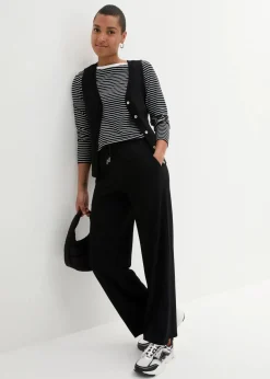 Marlenehose aus Viskose-Mix