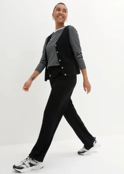 Marlenehose aus Viskose-Mix