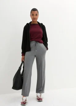 Marlenehose aus Viskose-Mix