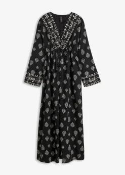 Maxi Webkleid aus Viskose