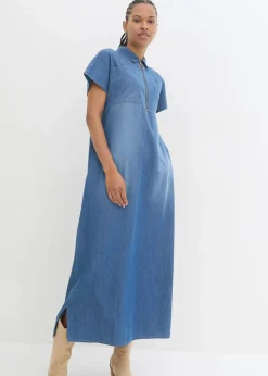 Maxi-Jeanskleid