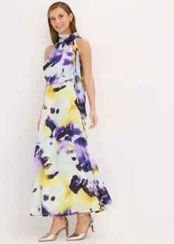 Maxikleid aus fester Scuba-Qualität