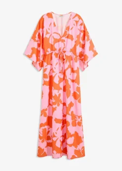 Maxikleid aus fließendem Satin