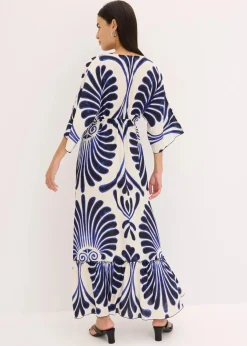 Maxikleid aus fließender Viskose