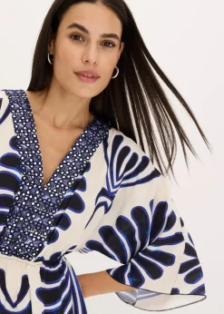 Maxikleid aus fließender Viskose