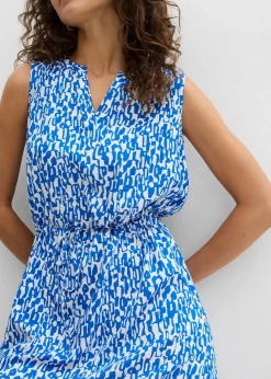 Maxikleid aus fließender Viskose