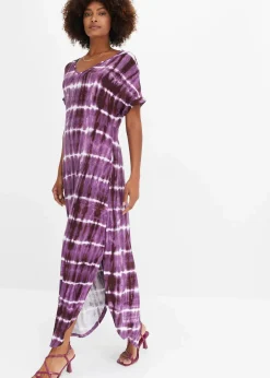 Maxikleid aus fließender Viskose