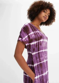 Maxikleid aus fließender Viskose