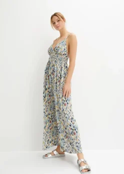 Maxikleid aus fließender Viskose