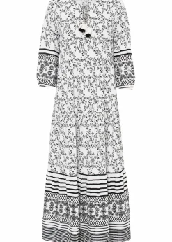 Maxikleid aus fließender Viskose