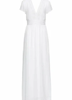 Maxikleid aus fließender Viskose