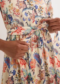 Maxikleid aus fließender Viskose