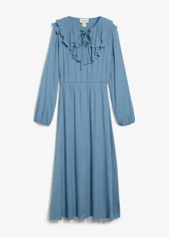 Maxikleid aus fließender Viskose