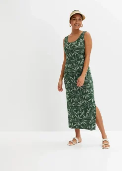 Maxikleid aus fließender Viskose