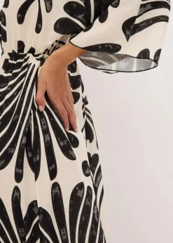 Maxikleid aus fließender Viskose