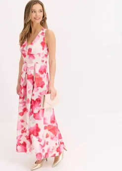 Maxikleid aus glänzendem Satin