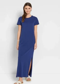 Maxikleid aus reiner Baumwolle