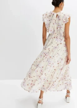 Maxikleid aus reiner Baumwolle