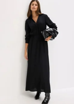 Maxikleid aus reiner Viskose