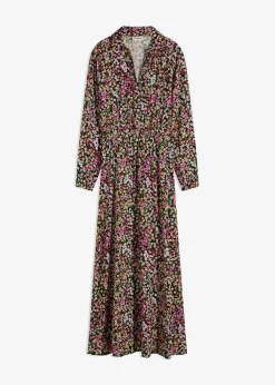 Maxikleid aus reiner Viskose