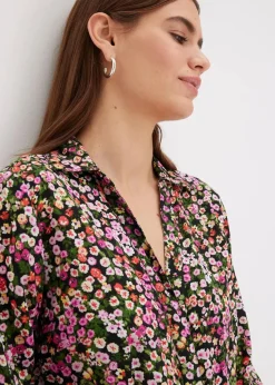 Maxikleid aus reiner Viskose