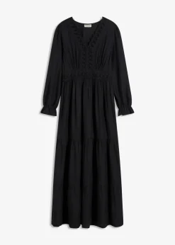 Maxikleid aus reiner Viskose