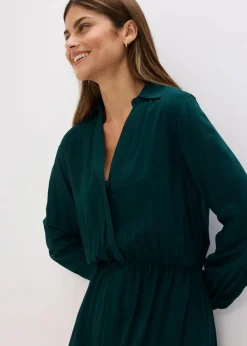 Maxikleid aus reiner Viskose